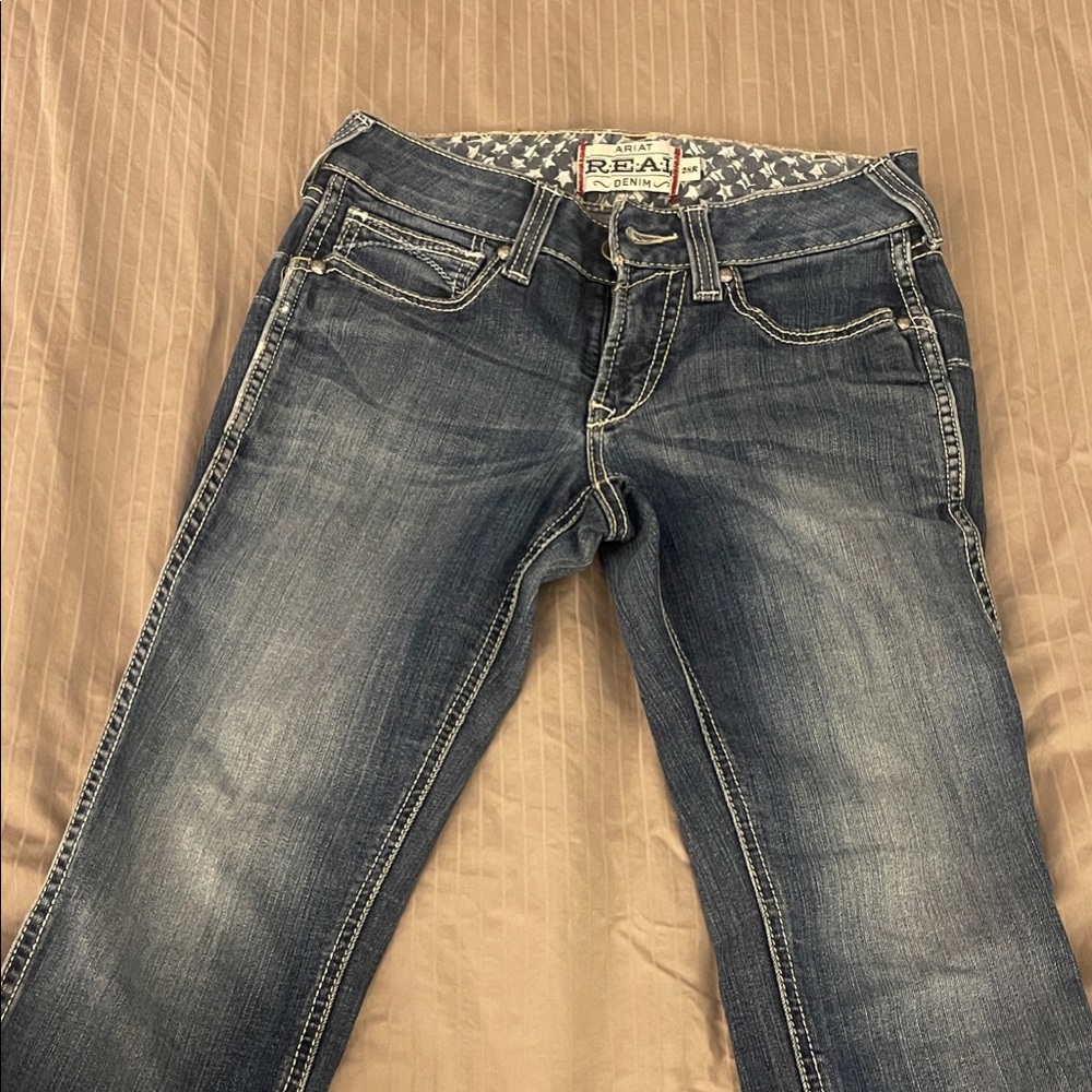 Ariat Women's Dark Blue Straight Leg Jeans